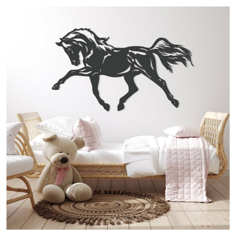 Drevený obraz na stenu - Divoký kôň