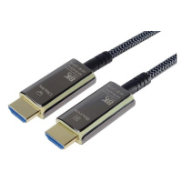 PremiumCord Ultra High Speed HDMI 2.1 optický fiber kábel 8K @ 60Hz, pozlátené 5m