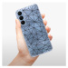 Odolné silikónové puzdro iSaprio - Abstract Triangles 03 - black - Samsung Galaxy A25 5G