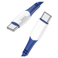 Kábel HOCO Ferry X70, USB-C na USB-C PD60W 3A, 1m, modrý