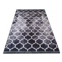 DY Tmavosivý škandinávsky koberec Dizy Rozmer: 160x220 cm