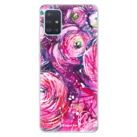 Odolné silikónové puzdro iSaprio - Pink Bouquet - Samsung Galaxy A51