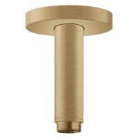 Hansgrohe Hansgrohe, prívod od stropu S 100 mm, kartáčovaný bronz, HAN-27393140