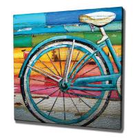 Nástenný obraz na plátne Bike, 45 × 45 cm