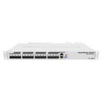 MIKROTIK Cloud Router Switch CRS317-1G-16S+RM, 800MHz CPU, 1GB, 1xGLAN, 16xSFP+cage, ROS L5, Dua