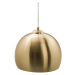 LuxD 21371 Dizajnová závesná lampa Giovani, 30 cm zlatá závesné svietidlo
