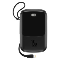 Externá batéria, 10000 mAh, 15 W, pre Smartphone a TabletPC, 2 x USB zásuvka, USB Type-C zásuvka