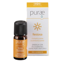 PURAE Festosa Zmes esenciálnych olejov pre obnovu energie a harmóniu. 10 ml