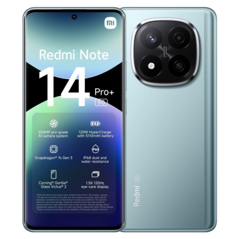 Xiaomi Redmi Note 14 Pro+ 5G 12GB/512GB - Modrý