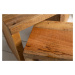 LuxD Set odkladacích stolíkov Timber  mango prírodné - 3 ks