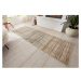 Béžový koberec behúň 200x80 cm Terrain - Hanse Home