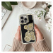 TEDDY BEAR Case Apple iPhone 14 Pro gold