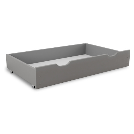 Úložný box pod posteľ 150 cm, sivý
