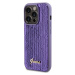 Guess Sequin Script Logo Zadný Kryt pre iPhone 14 Pro Max Purple