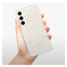 Odolné silikónové puzdro iSaprio - Handwriting 01 - white - Samsung Galaxy S23+ 5G
