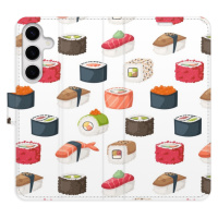 Flipové puzdro iSaprio - Sushi Pattern 02 - Samsung Galaxy S24+