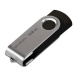 Goodram USB flash disk, USB 3.0, 128GB, UTS3, čierny, UTS3-1280K0R11, USB A, s otočnou krytkou