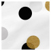 Bavlnené obliečky na vankúše v súprave 2 ks 50x75 cm Golden dots – Blanc