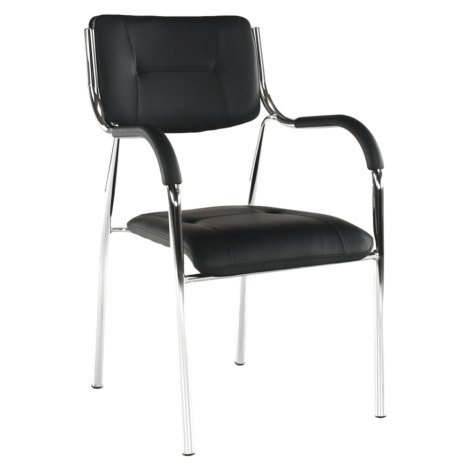 TEMPO KONDELA Konferenčná stolička ILHAM, čierna