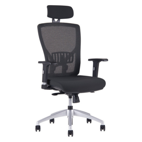 Ergonomická kancelárska stolička OfficePro Halia Mesh Farba: čierna, Opierka hlavy: s opierkou