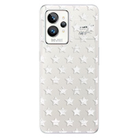 Odolné silikónové puzdro iSaprio - Stars Pattern - white - Realme GT 2 Pro