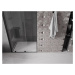 MEXEN/S - Velár posuvné sprchové dvere 100, transparent, čierna 871-100-000-01-70