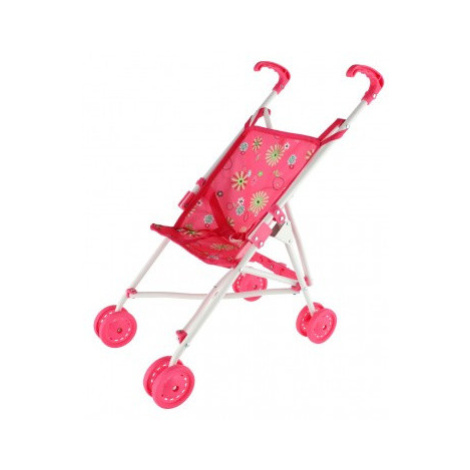 Kočík pre bábiky golfové palice kov/plast 48x27x54cm v sáčku Teddies