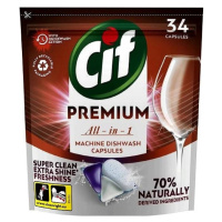 Cif Premium Clean All in 1 Regular Kapsule do umývačky riadu 34 ks