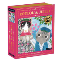 Mudpuppy Puzzle Romeow & Juliet Bookish Cats 100 dielikov