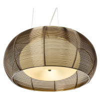 Závesná lampa Relax, 1-plameňová 40 cm bronz