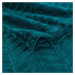 Prikrývka z mikroflanelu v petrolejovej farbe 180x220 cm Arya – douceur d'intérieur