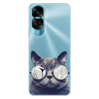 Odolné silikónové puzdro iSaprio - Crazy Cat 01 - Honor 90 Lite 5G