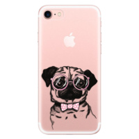 Odolné silikónové puzdro iSaprio - The Pug - iPhone 7