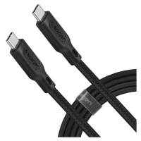 Nabíjací a dátový kábel USB Type-C, USB Type-C, 150 cm, vzor šnúrky, rýchle nabíjanie, Spigen Es