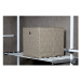 Béžový úložný box Wenko Balance, 32 x 32 cm