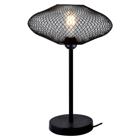 Stolná lampa Electra s klietkovým tienidlom Viokef