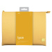 UNIQ LYON SNUG-FIT PROTECTIVE RPET FABRIC LAPTOP SLEEVE (UP TO 14”) - CANARY (CANARY YELLOW)