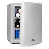 Klarstein Happy Hour 40, mini chladnička, 40 l, 5-15°C, tichá, 23dB, LED-svetlo, strieborný