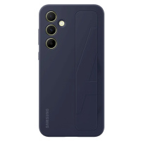 Samsung Silicone Grip Case Galaxy A55 modročierna