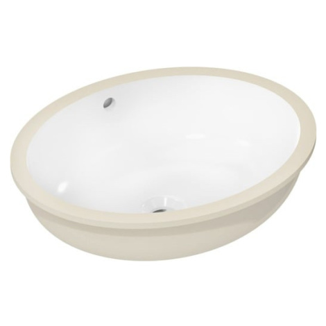 Hansgrohe Xuniva D zápustné umývadlo 45x35 cm bez otvoru pre batériu, s prepadom 60152450