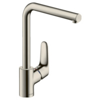 Drezová batéria Hansgrohe Focus M41 s otočným ramienkom vzhľad nerezu 31817800