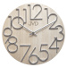 Nástenné hodiny drevené JVD HT99.2, 30cm