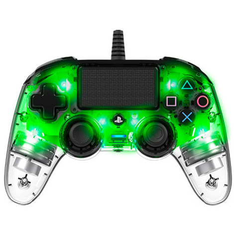 PS4 HW Gamepad Nacon Compact Controller Clear Green