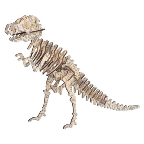 Dřevěné 3D puzzle Tyrannousaurus
