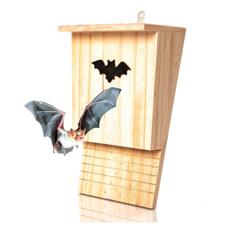 Blumfeldt Domček pre netopiere, vtáčia búdka, pomoc pri prezimovaní, celoročne obývateľný, borov