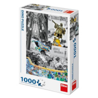 Dino BARCELONA - KOLÁŽ 1000 Puzzle