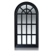 Casa Chic Savile Francúzske okenné zrkadlo Drevený rám 86 x 46 cm