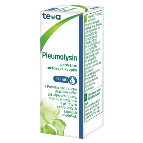 PLEUMOLYSIN perorálne roztokové kvapky 10 ml