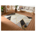 Kusový koberec Flair 105610 Noble Black Grey Gold – na von aj na doma Rozmery kobercov: 160x235