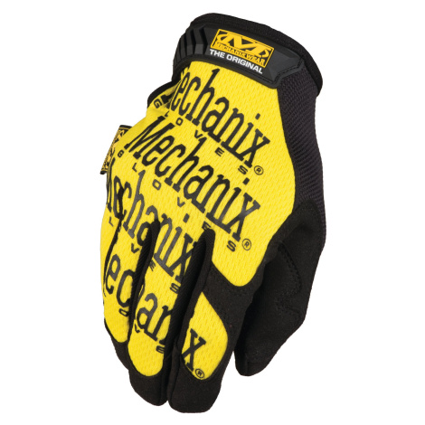 MECHANIX Pracovné rukavice so syntetickou kožou Original - žlté M/9